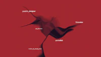 the cover of a book with a red background